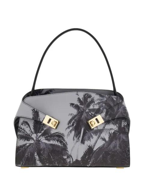medium Hug leather tote bag by FERRAGAMO