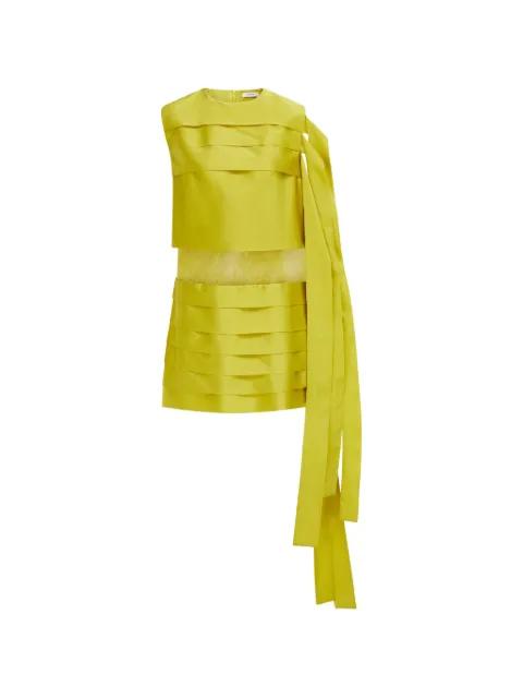 mini dress with lace detail by FERRAGAMO