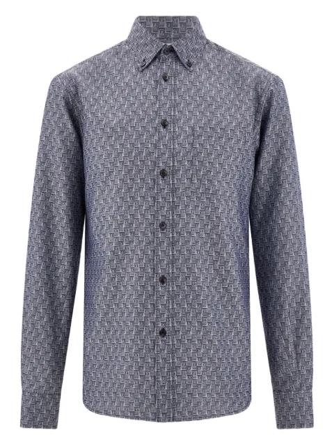 monogram button-down shirt by FERRAGAMO