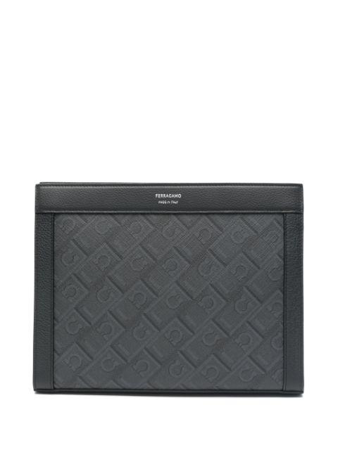 monogram clutch bag by FERRAGAMO