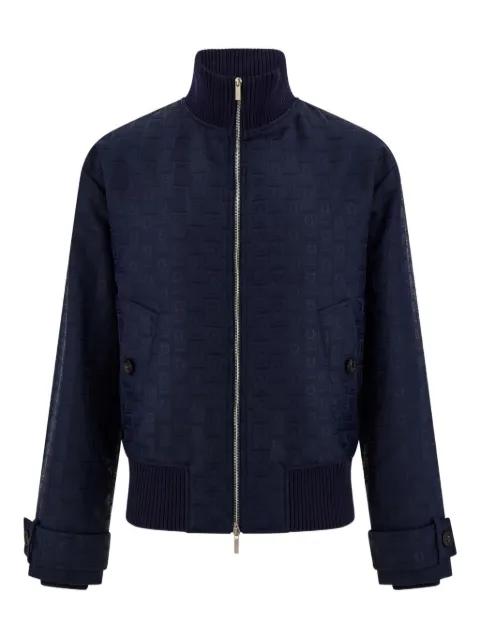 monogram ribbed blouson by FERRAGAMO