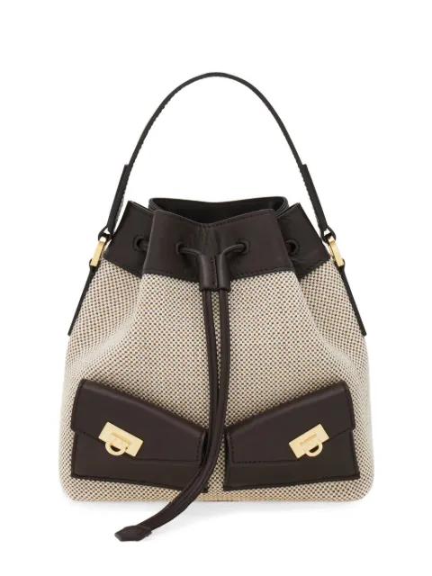 multipocket bucket bag by FERRAGAMO