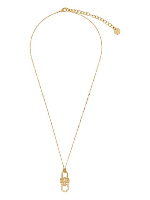padlock pendant necklace by FERRAGAMO