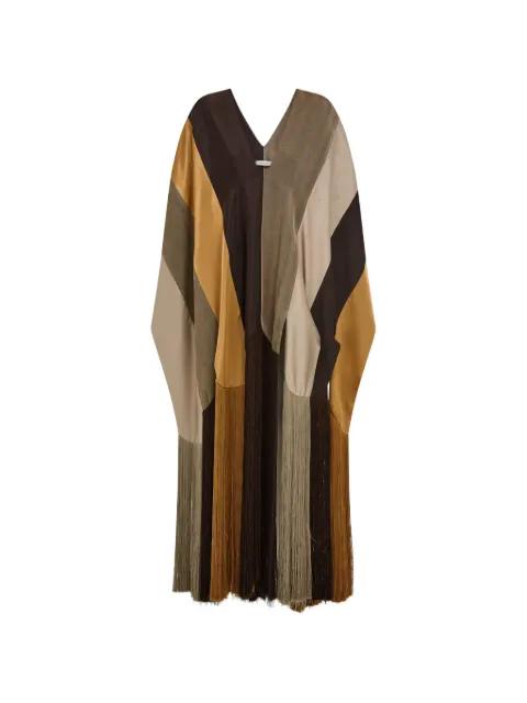 patchwork poncho by FERRAGAMO