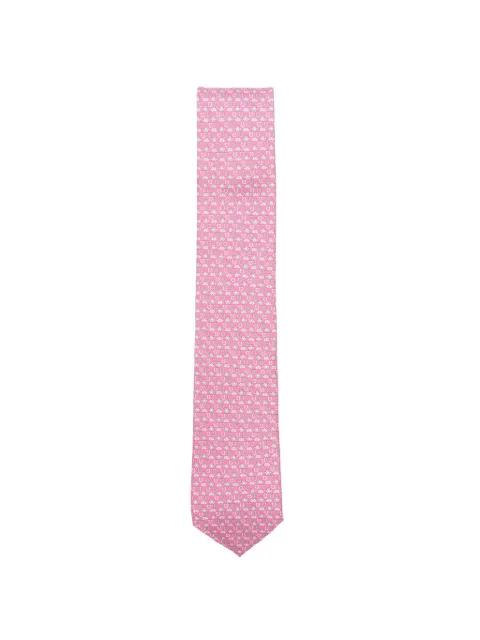 patterned tie by FERRAGAMO