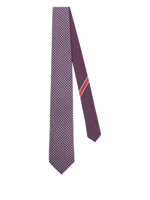 patterned tie by FERRAGAMO