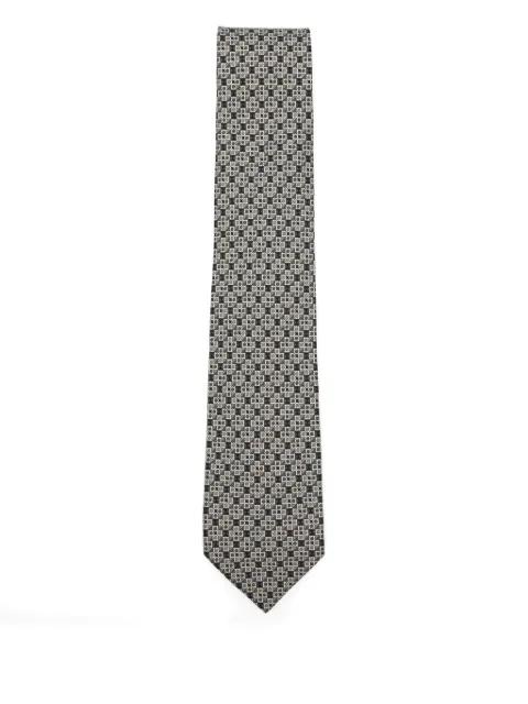 patterned tie by FERRAGAMO