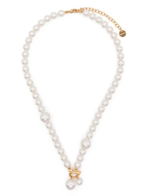 pearl-embellished necklace by FERRAGAMO