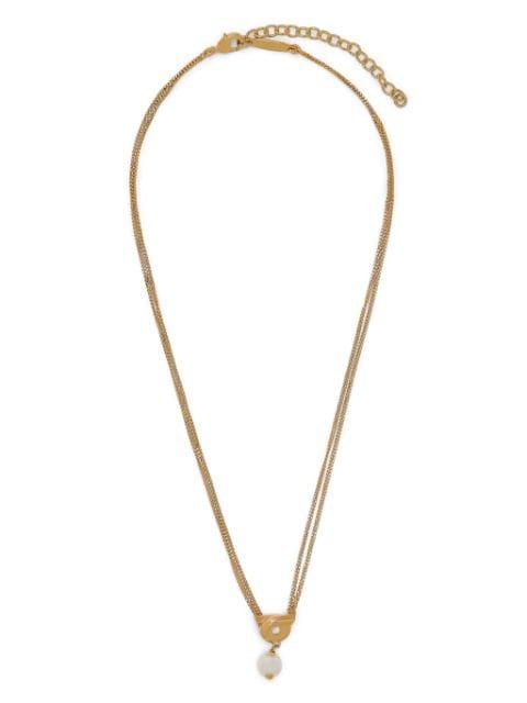 pearl-embellished necklace by FERRAGAMO