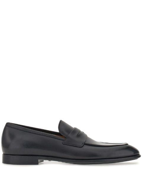 penny-slot leather loafers by FERRAGAMO