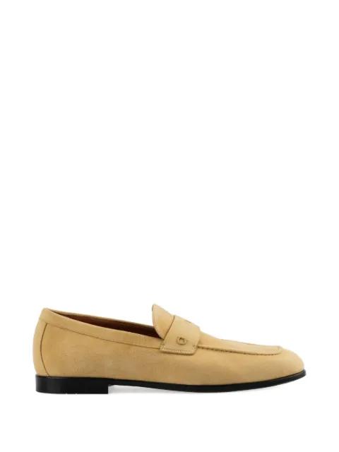 penny-slot suede loafers by FERRAGAMO