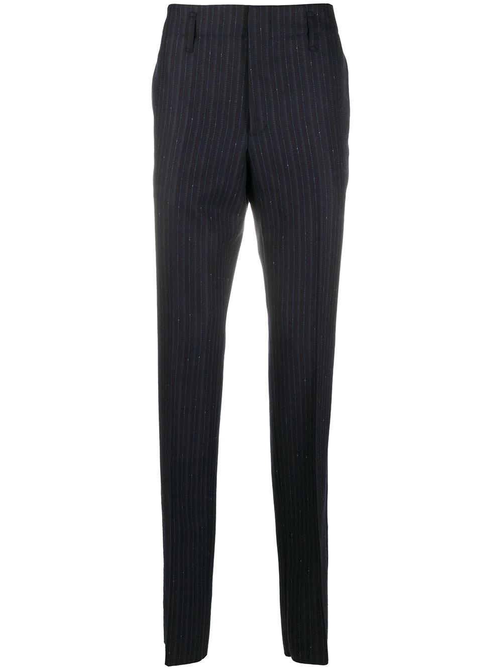 pinstriped straight-leg trousers by FERRAGAMO