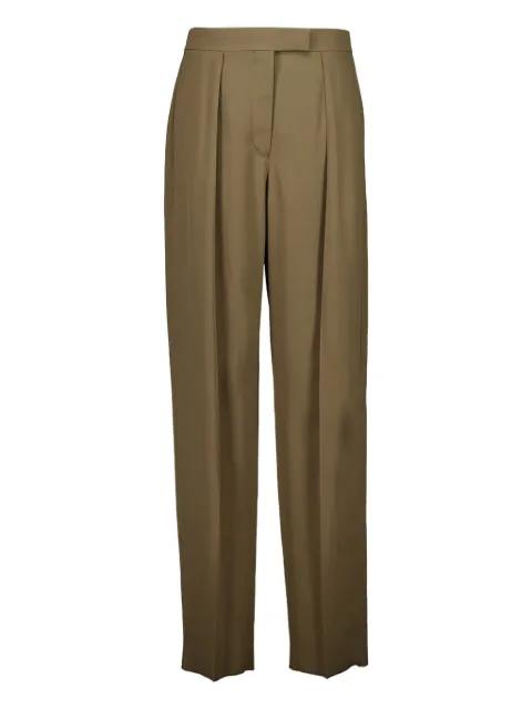 pleated-details trousers by FERRAGAMO