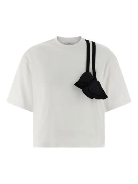 pleated-tassel T-shirt by FERRAGAMO