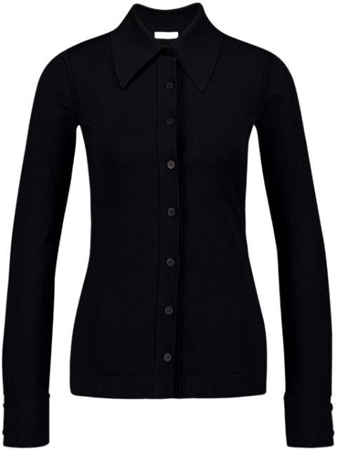 pointed-collar cardigan by FERRAGAMO