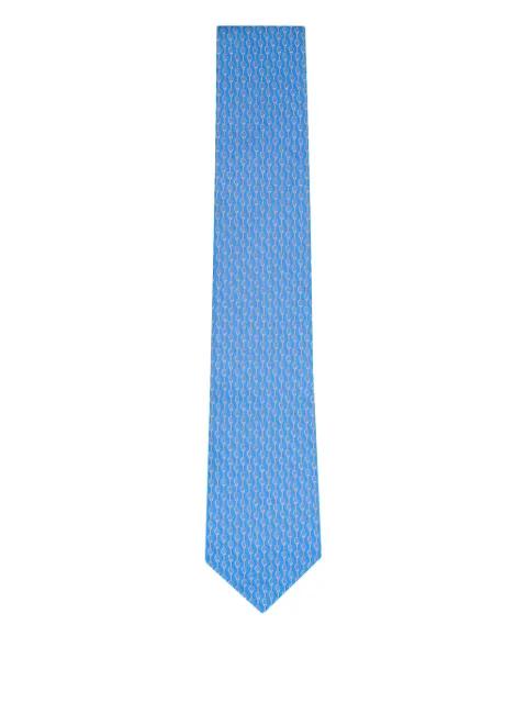 rackets-pattern tie by FERRAGAMO