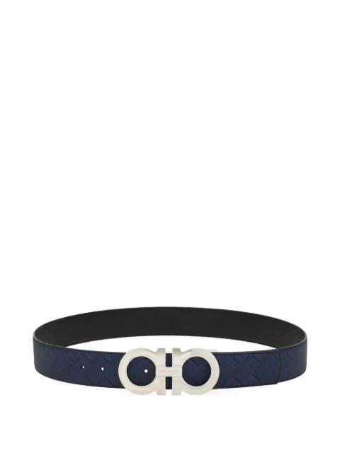 reversible Gancini buckle belt by FERRAGAMO
