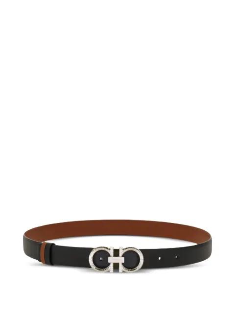 reversible adjustable Gancini belt by FERRAGAMO