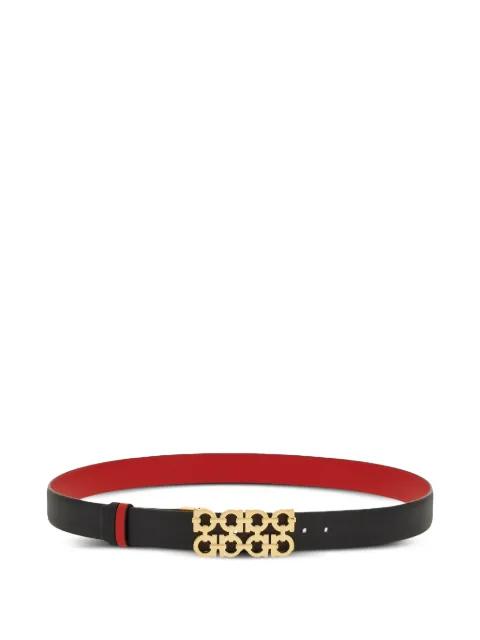 reversible adjustable Gancini belt by FERRAGAMO