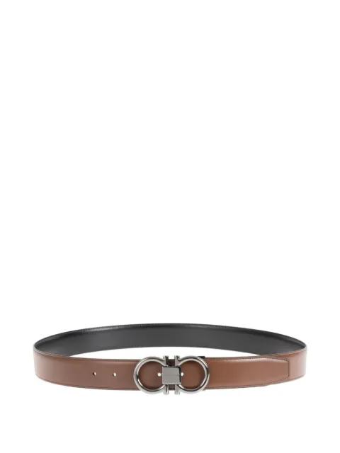 reversible and adjustable Gancini belt by FERRAGAMO