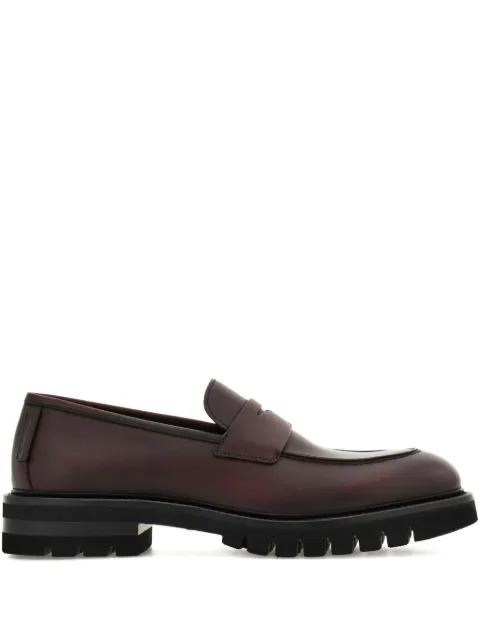 saddle-strap penny loafers by FERRAGAMO