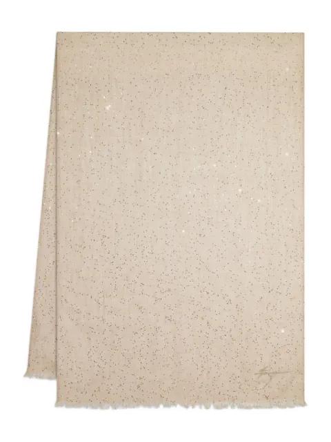 sequin-embellished scarf by FERRAGAMO