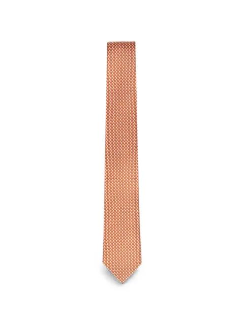 silk tie by FERRAGAMO