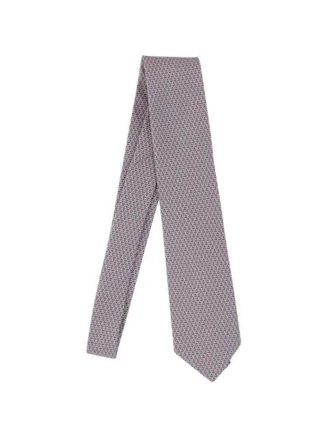 silk tie by FERRAGAMO