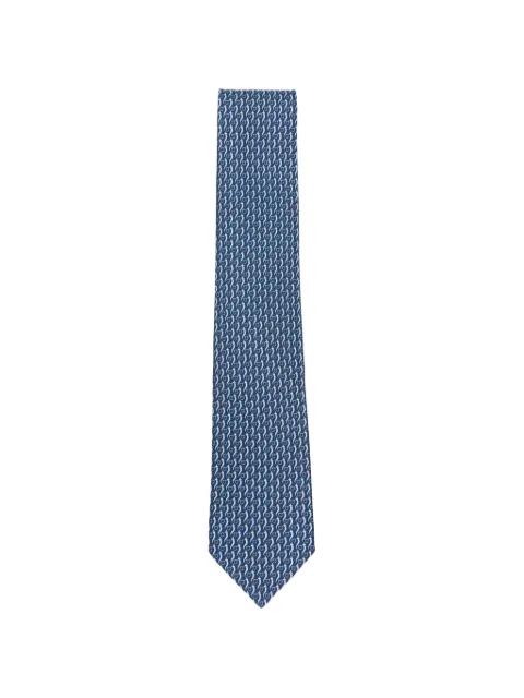 silk tie by FERRAGAMO