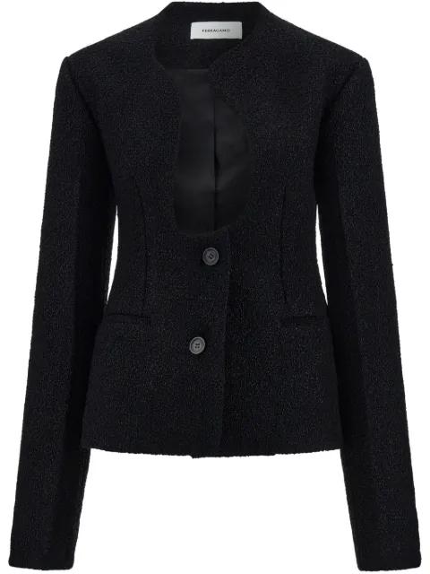 single-breasted blazer by FERRAGAMO