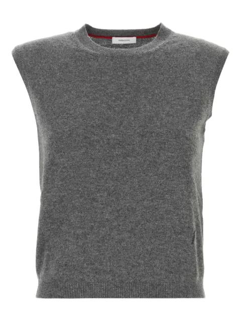 sleeveless knitted top by FERRAGAMO
