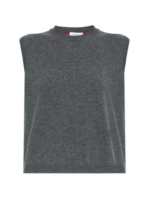 sleeveless knitted vest by FERRAGAMO