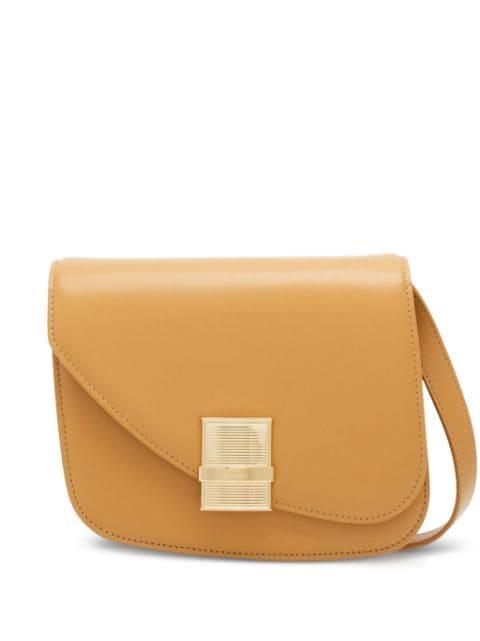 small Asymmetric leather shoulder bag by FERRAGAMO