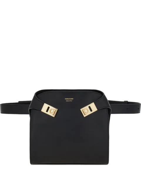 small Hug buckle belt bag by FERRAGAMO