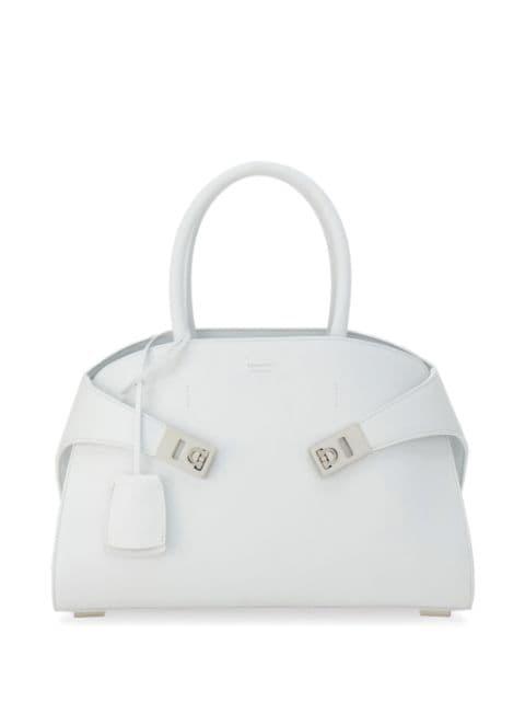 small Hug leather tote bag by FERRAGAMO