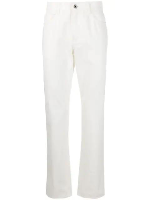 straight-leg logo patch jeans by FERRAGAMO