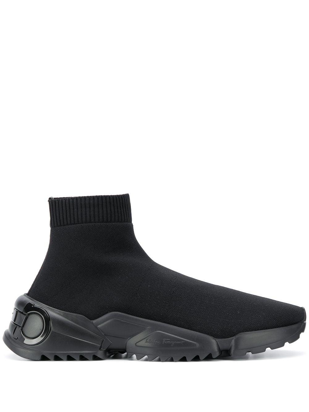 stretch-knit sneakers by FERRAGAMO