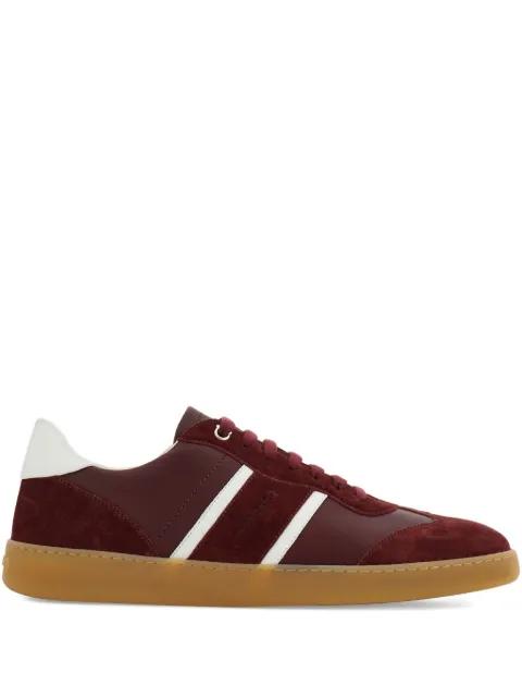 suede panelled sneakers by FERRAGAMO