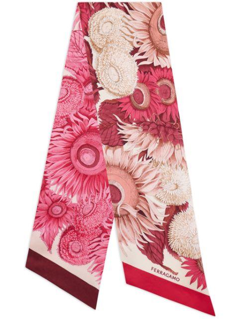 sunflower print bandeau by FERRAGAMO
