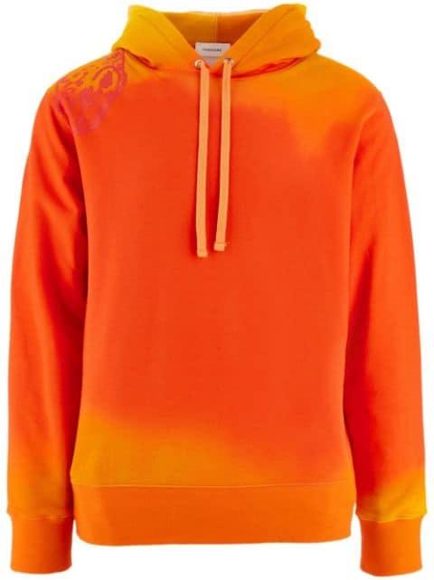 sunset-print cotton hoodie by FERRAGAMO
