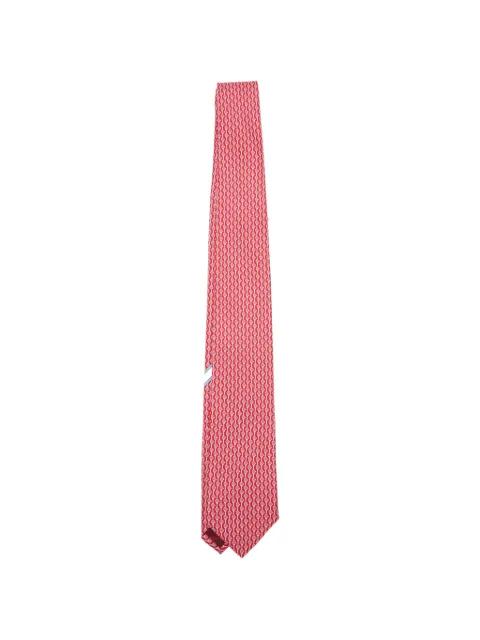 tennis print tie by FERRAGAMO