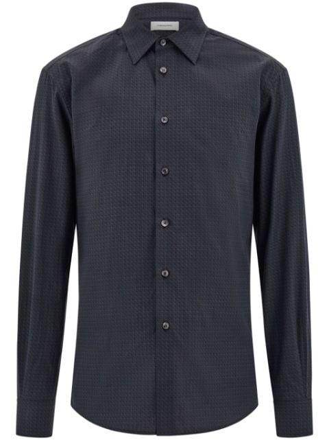 textured-finish shirt by FERRAGAMO