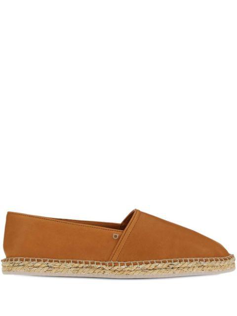 topstitch detail espadrilles by FERRAGAMO