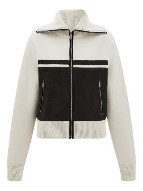 zip-fastening high-collar jacket by FERRAGAMO