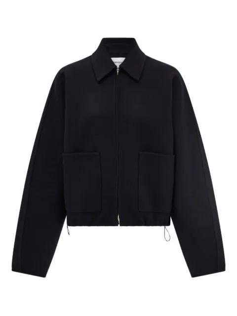 zip-up drawstring bomber jacket by FERRAGAMO