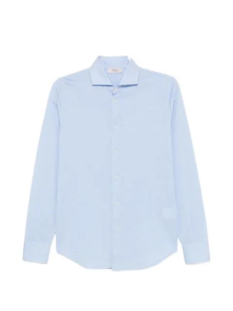pique long-sleeve shirt by FERRANTE