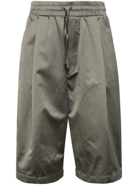 drawstring-waist bermuda shorts by FERRARI