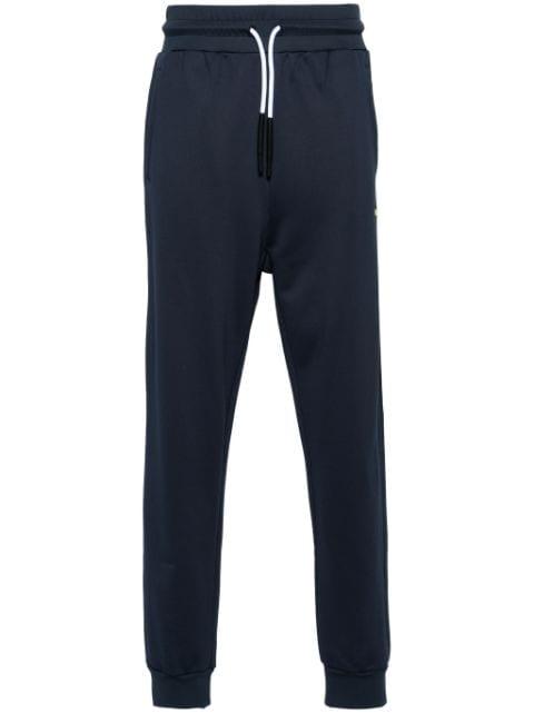 logo-lettering jersey track pants by FERRARI