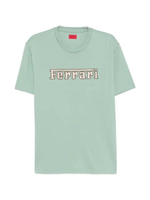 logo-patch T-shirt by FERRARI