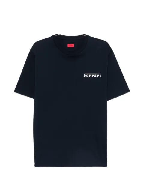 logo-print T-shirt by FERRARI